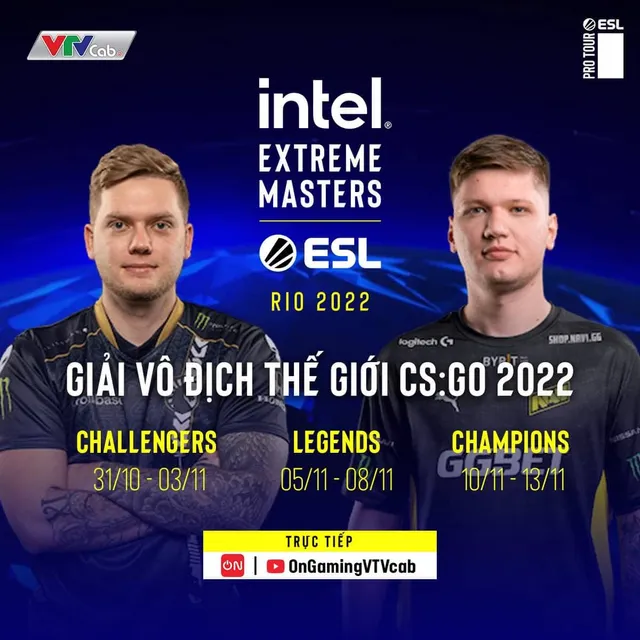 VTVcab trực tiếp Giải Vô địch Thế giới CS:GO 2022 - Ảnh 1.