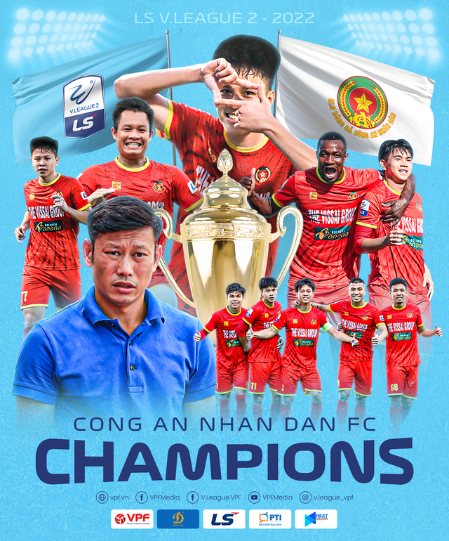 Vòng 22 Hạng Nhất Quốc Gia LS V.League 2-2022: CLB CAND và CLB Khánh Hoà chào V.League 1-2023 - Ảnh 1.