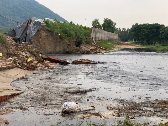 Bà Rịa - Vũng Tàu: Ngăn ngừa ô nhiễm môi trường sau sự cố vỡ hồ chứa chất thải - Ảnh 2.