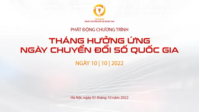 Bộ Thông tin và Truyền thông phổ cập bộ nhận diện Ngày Chuyển đổi số quốc gia 10/10 - Ảnh 3.