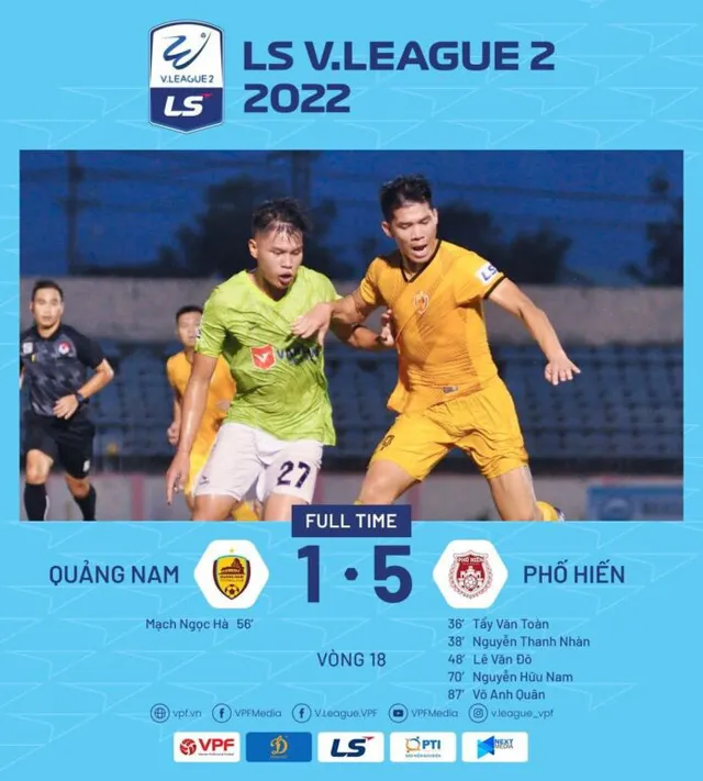 Vòng 18 LS V.League 2-2022: CLB Phố Hiến chiến thắng tưng bừng  - Ảnh 1.