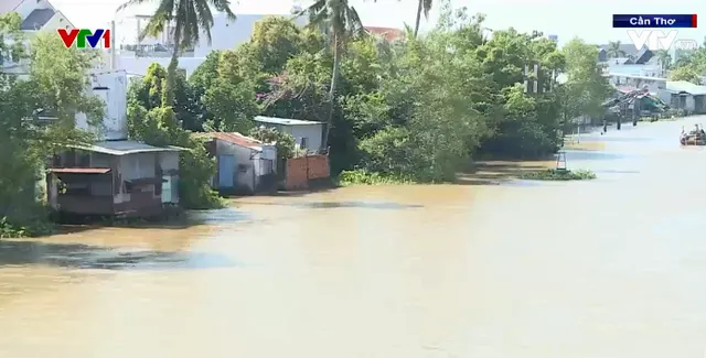 Cần Thơ xây kè chống sạt lở sông Trà Nóc - Ảnh 1.