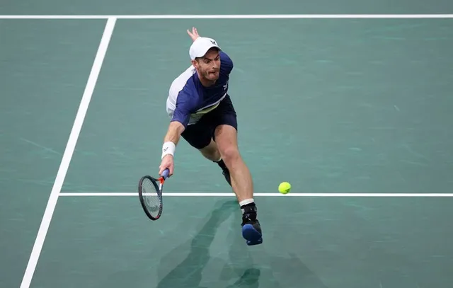 Andy Murray dừng bước tại vòng 1 Paris Masters - Ảnh 1.