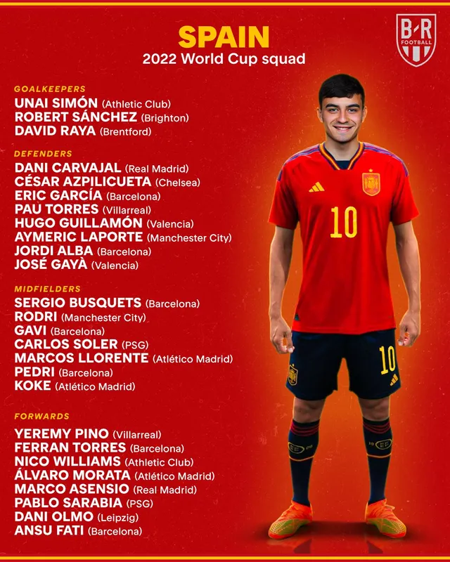 Toàn bộ danh sách cầu thủ của 32 đội tuyển tham dự FIFA World Cup 2022 - Ảnh 11.