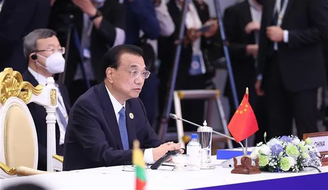 Hội nghị Cấp cao ASEAN - Trung Quốc lần thứ 25 - Ảnh 2. Hội nghị Cấp cao ASEAN - Trung Quốc lần thứ 25 - Ảnh 2.