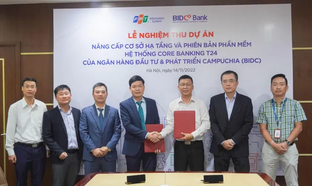 Ngân hàng BIDC nghiệm thu dự án nâng cấp Core Banking - Ảnh 1.