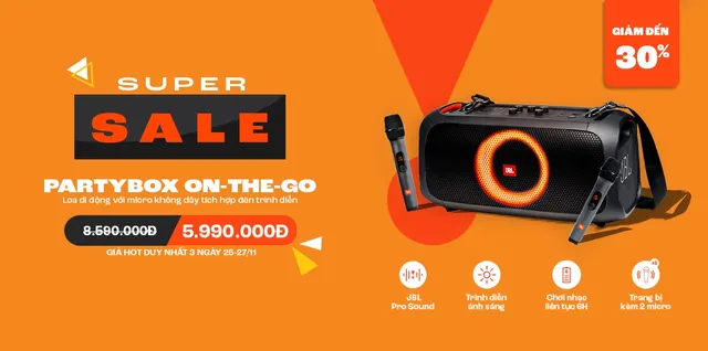 4 deal loa, tai nghe JBL giá tốt  dịp Black Friday - Ảnh 1.