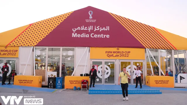 Trung tâm Báo chí Quốc tế hoành tráng phục vụ World Cup 2022 - Ảnh 1. Trung tâm Báo chí Quốc tế hoành tráng phục vụ World Cup 2022 - Ảnh 1.