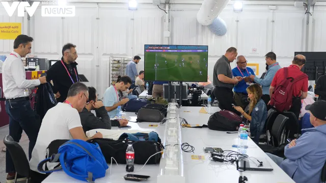 Trung tâm Báo chí Quốc tế hoành tráng phục vụ World Cup 2022 - Ảnh 5. Trung tâm Báo chí Quốc tế hoành tráng phục vụ World Cup 2022 - Ảnh 5.