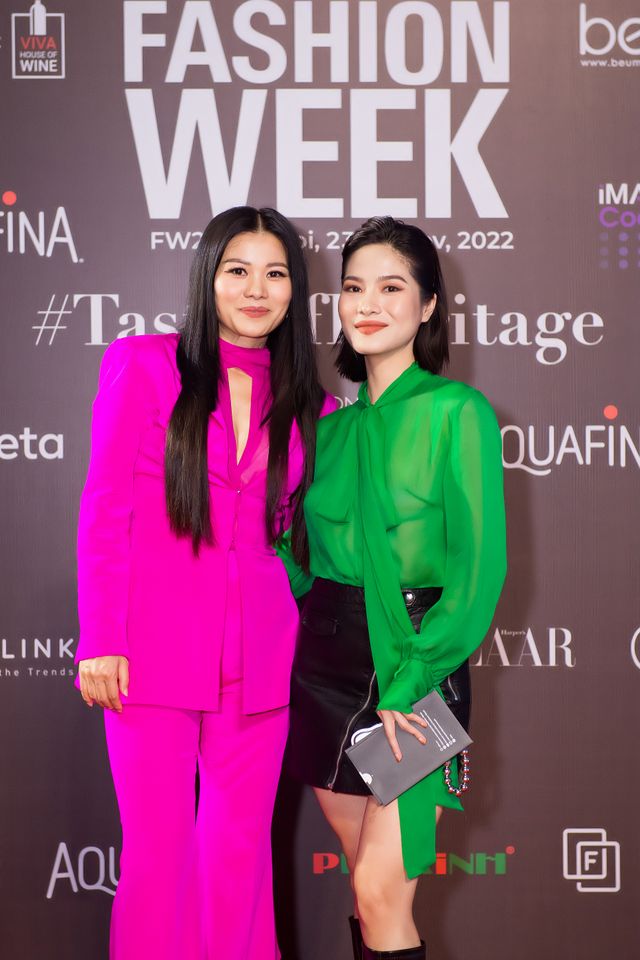 Huyền My, Lương Thanh chiếm spotlight trên thảm đỏ Fashion Week ngày thứ hai - Ảnh 6.