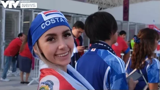 Đại chiến nhan sắc Nhật Bản - Costa Rica bên lề World Cup 2022 - Ảnh 1. Đại chiến nhan sắc Nhật Bản - Costa Rica bên lề World Cup 2022 - Ảnh 1.