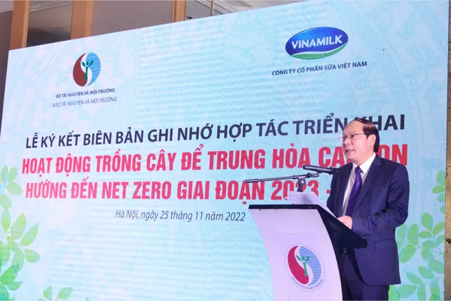 Góp phần cùng chính phủ thực hiện mục tiêu Net Zero 2050, Vinamilk tiếp tục hành trình trồng cây xanh - Ảnh 3.