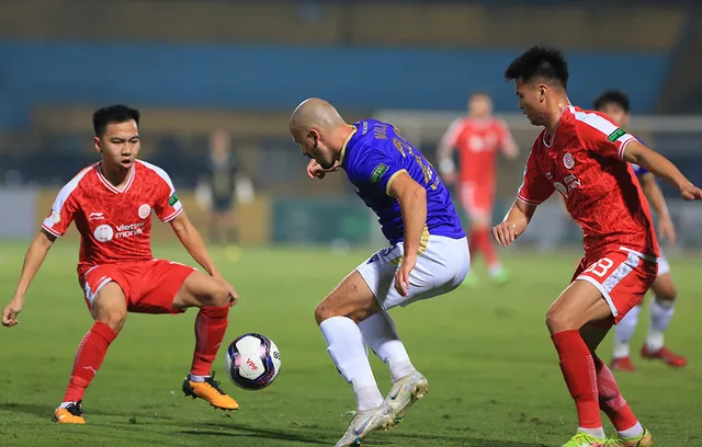 Ảnh: Thắng tối thiểu CLB Viettel, Hà Nội FC chạm tay vào chức vô địch V.League 2022 - Ảnh 13. Ảnh: Thắng tối thiểu CLB Viettel, Hà Nội FC chạm tay vào chức vô địch V.League 2022 - Ảnh 13.