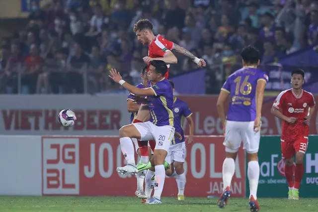 Ảnh: Thắng tối thiểu CLB Viettel, Hà Nội FC chạm tay vào chức vô địch V.League 2022 - Ảnh 9. Ảnh: Thắng tối thiểu CLB Viettel, Hà Nội FC chạm tay vào chức vô địch V.League 2022 - Ảnh 9.