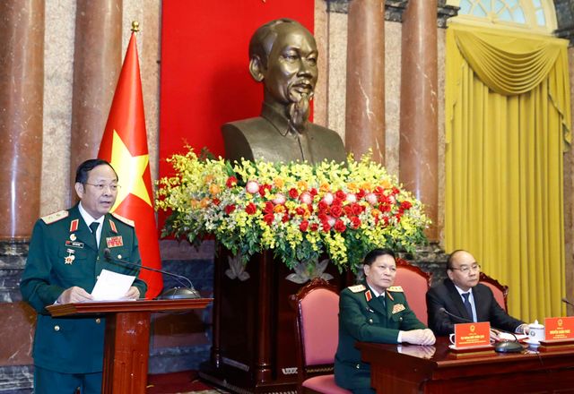 Chủ tịch nước Nguyễn Xuân Phúc gặp mặt Ban liên lạc Cựu chiến binh Sư đoàn 341 - Ảnh 4.