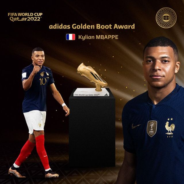 Những danh hiệu cá nhân tại World Cup 2022: Messi, Mbappe và những cầu thủ Argentina - Ảnh 1.