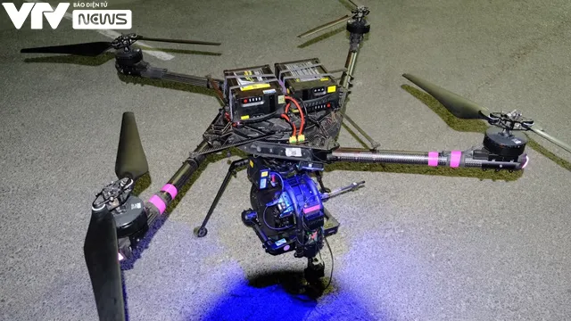 Cận cảnh flycam tiền tỷ được chủ nhà Qatar trang bị cho World Cup 2022 - Ảnh 1. Cận cảnh flycam tiền tỷ được chủ nhà Qatar trang bị cho World Cup 2022 - Ảnh 1.
