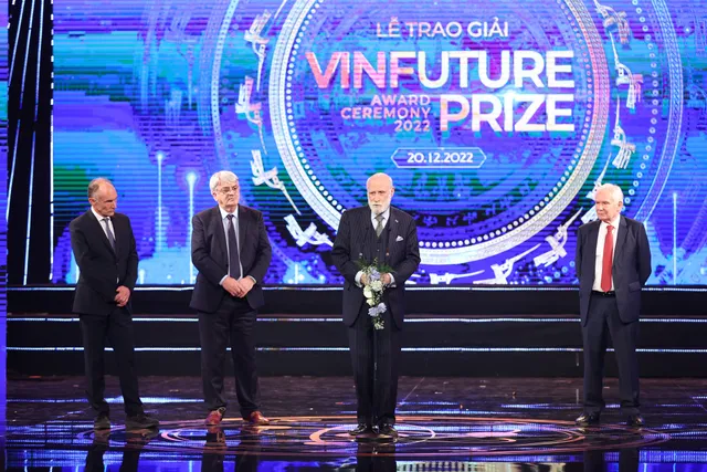 Toàn cảnh lễ trao giải VinFuture 2022 - Ảnh 16. Toàn cảnh lễ trao giải VinFuture 2022 - Ảnh 16.