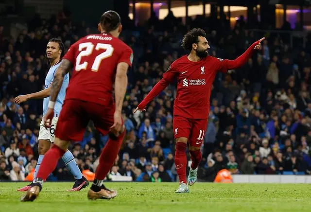 Thắng kịch tính Liverpool, Man City vào tứ kết Cúp Liên đoàn   - Ảnh 2.