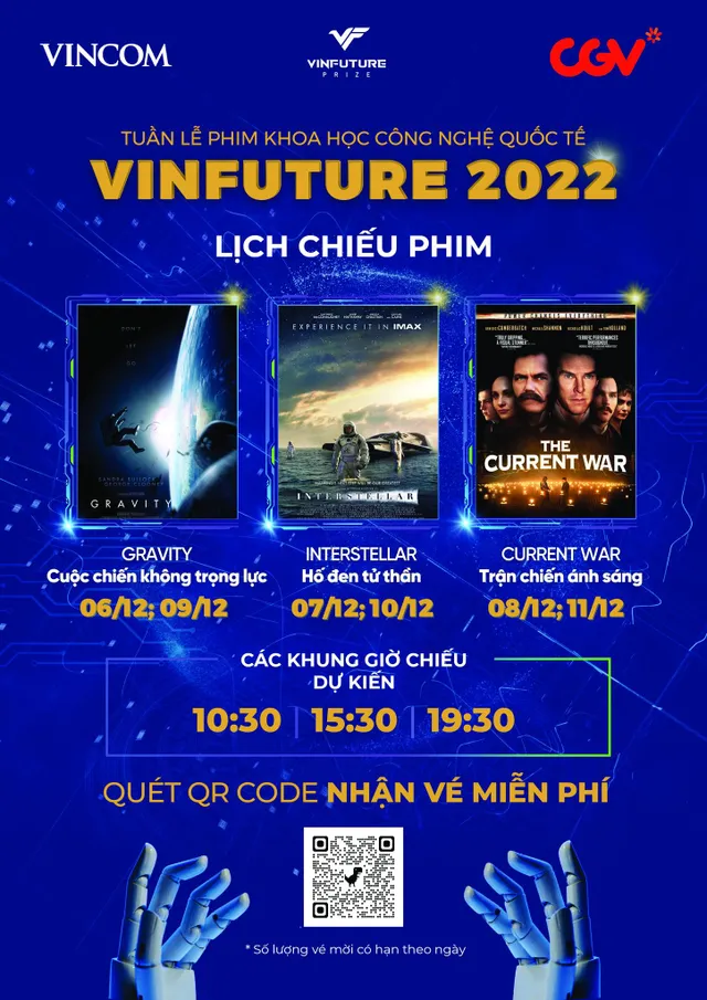 Tuần lễ khoa học – công nghệ VinFuture 2022 công chiếu 3 phim khoa học của Hollywood - Ảnh 3.