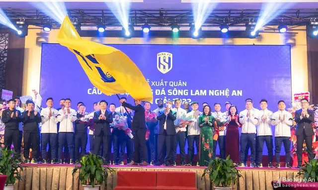 CLB Sông Lam Nghệ An đặt mục tiêu top 3 V.League 2022 - Ảnh 2.