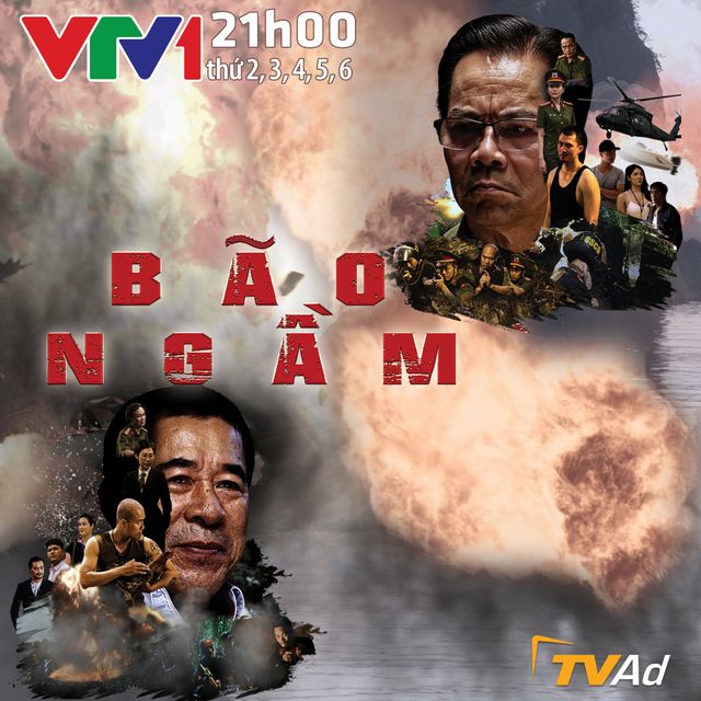 Bom tấn hình sự Bão ngầm lên sóng VTV1 từ 21/2 - Ảnh 1.