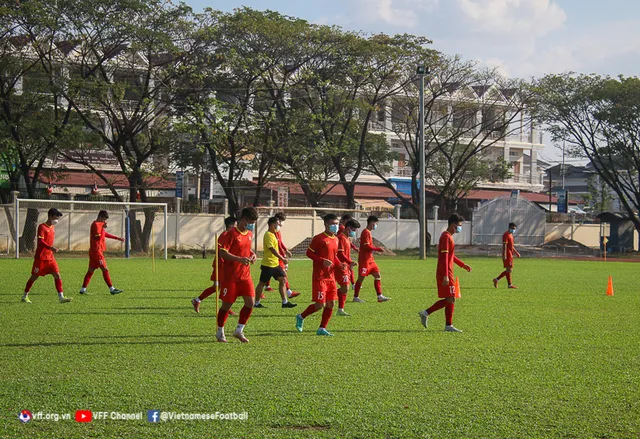 U23 Việt Nam đủ quân thi đấu với U23 Thái Lan chiều nay (22/2) - Ảnh 2.