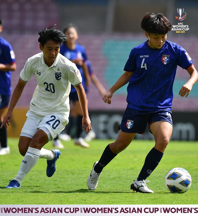 ĐT nữ Đài Bắc Trung Hoa thắng đậm ĐT nữ Thái Lan trong trận Play-off World Cup nữ 2023 - Ảnh 2.