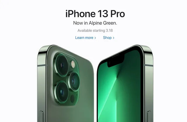 Trên tay iPhone 13 và iPhone 13 Pro phiên bản màu xanh lá - Ảnh 2.