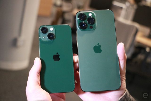 Trên tay iPhone 13 và iPhone 13 Pro phiên bản màu xanh lá - Ảnh 6.