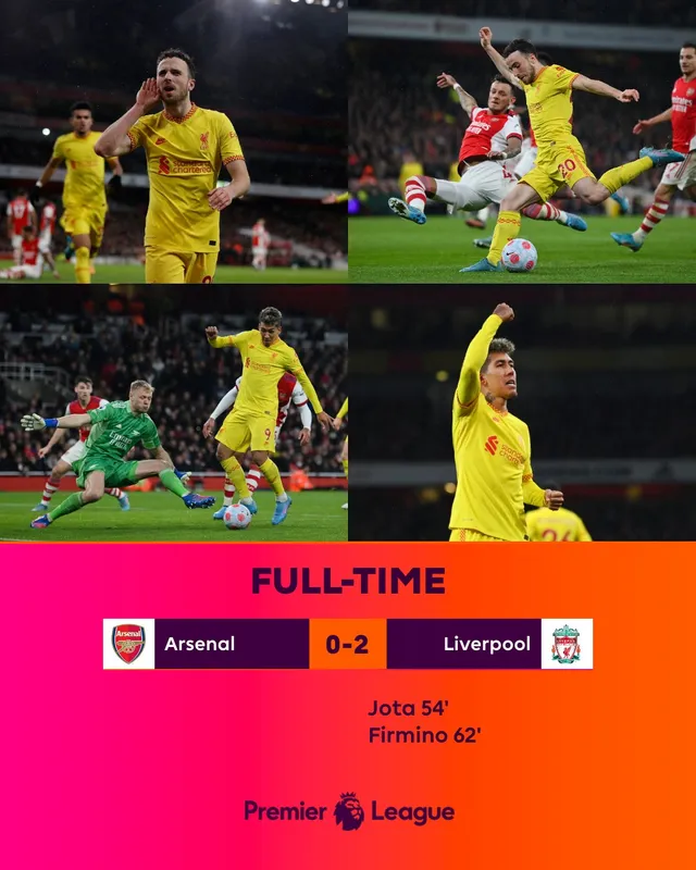 Ngoại hạng Anh | Đánh bại Arsenal, Liverpool áp sát ngôi đầu bảng - Ảnh 1.