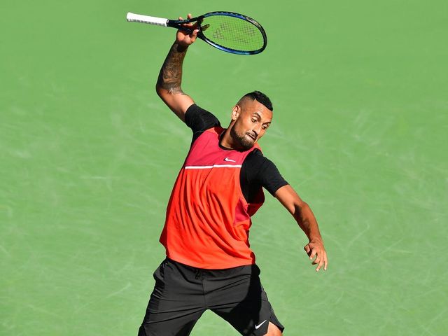 Hạ Nick Kyrgios, Rafael Nadal tiến vào bán kết Indian Wells mở rộng 2022 - Ảnh 1.