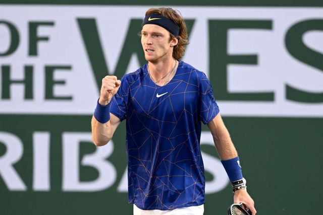 Andrey Rublev tiến vào bán kết Indian Wells - Ảnh 3.