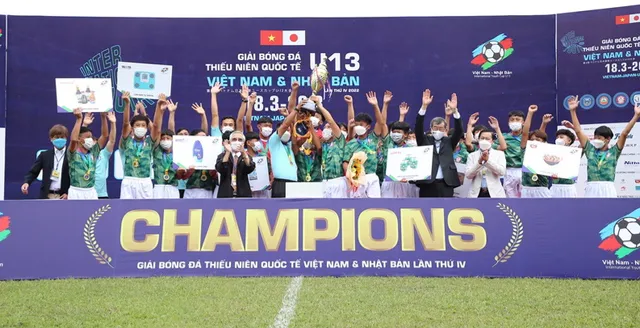 U13 Tp Hồ Chí Minh vô địch Giải bóng đá Thiếu niên quốc tế U13 Việt Nam - Nhật Bản - Ảnh 3.