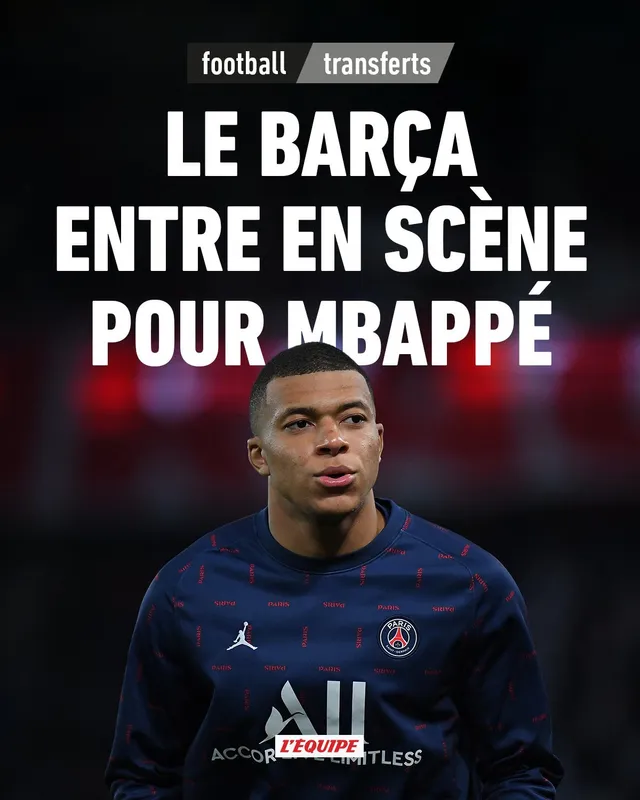 BẤT NGỜ: Barcelona nhảy vào cuộc cạnh tranh chữ ký của Kylian Mbappe - Ảnh 1.