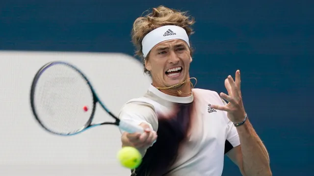 Trận ra quân đầy vất vả của Alexander Zverev tại Miami mở rộng 2022 - Ảnh 1.