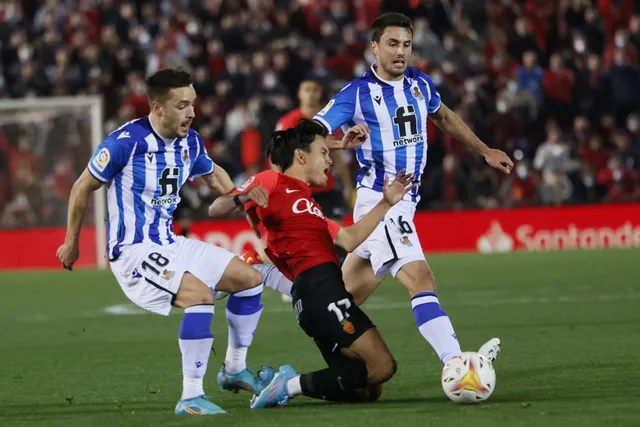 Real Sociedad vượt qua Mallorca trên sân khách - Ảnh 2. Real Sociedad vượt qua Mallorca trên sân khách - Ảnh 2.