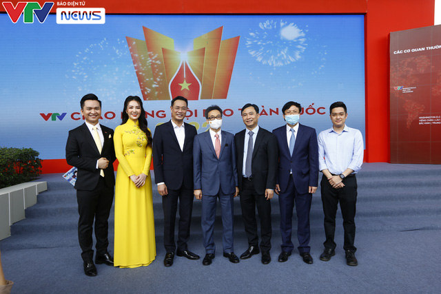 Gian trưng bày của VTV nổi bật tại Hội báo toàn quốc 2022 - Ảnh 4.