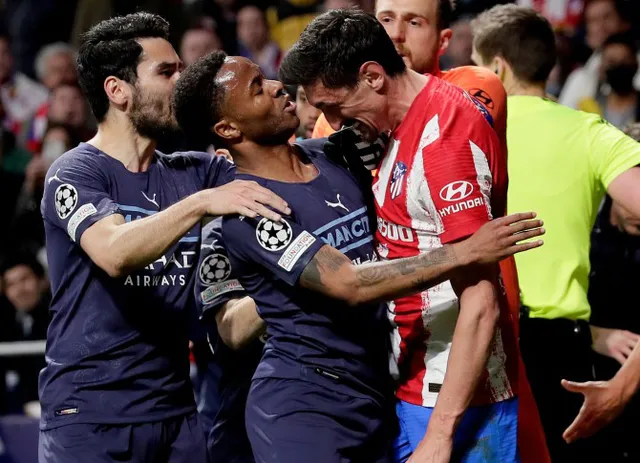 Sự hỗn loạn trong trận đại chiến Atletico Madrid với Man City - Ảnh 3.