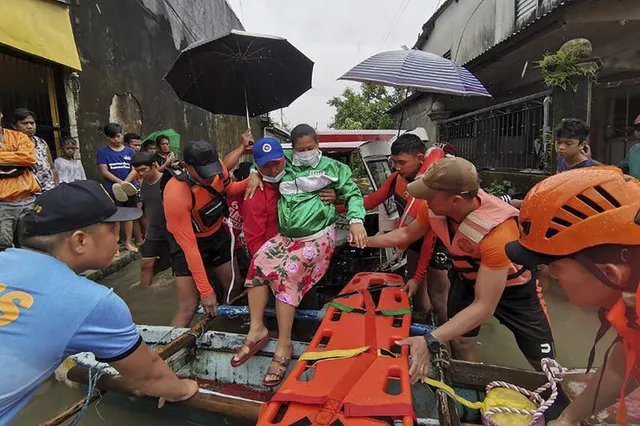 Số nạn nhân thiệt mạng do bão Megi ở Philippines tăng lên 148 người - Ảnh 1.