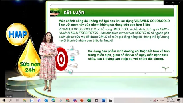 Hội thảo tăng cường miễn dịch cho trẻ từ sữa non và lợi khuẩn HMP - Ảnh 2.