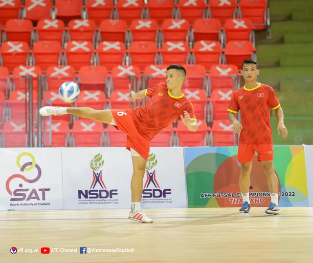 ĐT futsal Việt Nam chốt danh sách chính thức tham dự Giải futsal Đông Nam Á 2022 - Ảnh 1.