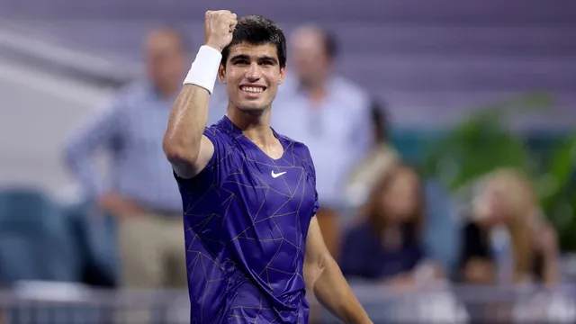 Tiểu Nadal - Carlos Alcaraz vô địch Miami mở rộng 2022 - Ảnh 2. Tiểu Nadal - Carlos Alcaraz vô địch Miami mở rộng 2022 - Ảnh 2.