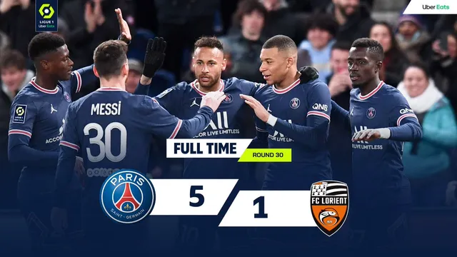 Messi, Neymar và Mbappe toả sáng, PSG thắng tưng bừng Lorient - Ảnh 3. Messi, Neymar và Mbappe toả sáng, PSG thắng tưng bừng Lorient - Ảnh 3.