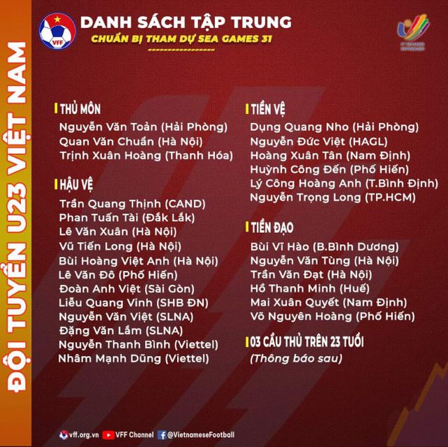 Ngày mai (6/4) bốc thăm xếp lịch thi đấu môn bóng đá SEA Games 31 - Ảnh 1.