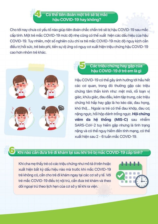 Những điều cần biết về hậu COVID-19 ở trẻ em - Ảnh 3.