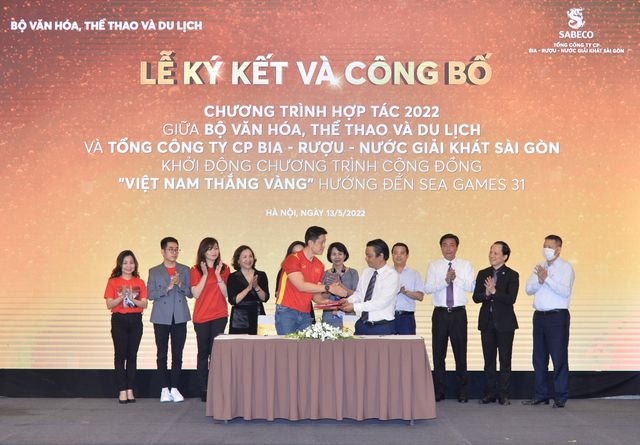 Khởi động chương trình Việt Nam chiến thắng, tiếp sức cho VĐV Việt Nam tại SEA Games 31 - Ảnh 2.