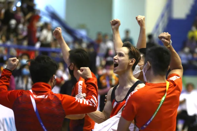 SEA Games 31: Cạnh tranh sòng phẳng với nhà vô địch thế giới, Phương Thành mang HCV về cho TDDC Việt Nam - Ảnh 30. SEA Games 31: Cạnh tranh sòng phẳng với nhà vô địch thế giới, Phương Thành mang HCV về cho TDDC Việt Nam - Ảnh 30.
