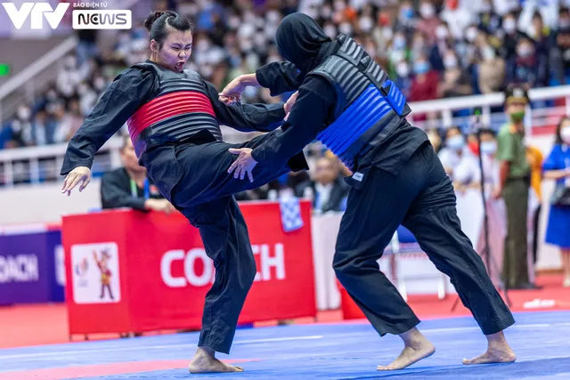 Mỏ vàng Pencak Silat bội thu trong ngày thi đấu 16/5, hoàn thành chỉ tiêu đề ra trước SEA Games 31 - Ảnh 3. Mỏ vàng Pencak Silat bội thu trong ngày thi đấu 16/5, hoàn thành chỉ tiêu đề ra trước SEA Games 31 - Ảnh 3.