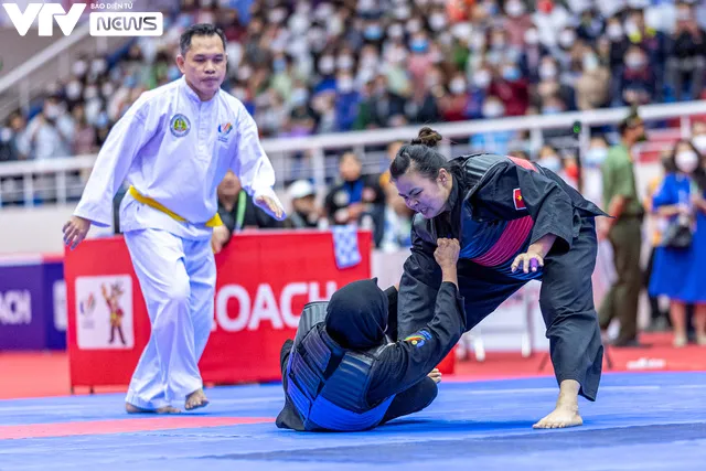 Mỏ vàng Pencak Silat bội thu trong ngày thi đấu 16/5, hoàn thành chỉ tiêu đề ra trước SEA Games 31 - Ảnh 4. Mỏ vàng Pencak Silat bội thu trong ngày thi đấu 16/5, hoàn thành chỉ tiêu đề ra trước SEA Games 31 - Ảnh 4.